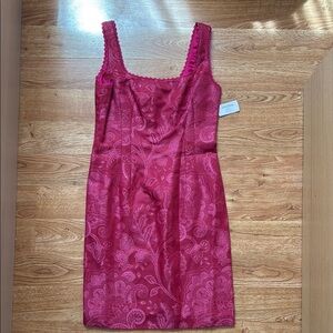 Nanette Lepore Fuchsia Floral Mini Dress